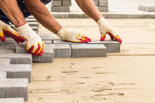 Paver Driveway Replacement in New London, TX