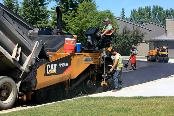 Residential Paver Driveway in New London, TX